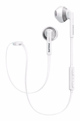 Audifonos Philips Shb5250 Bluetooth Wireless Color Blanco