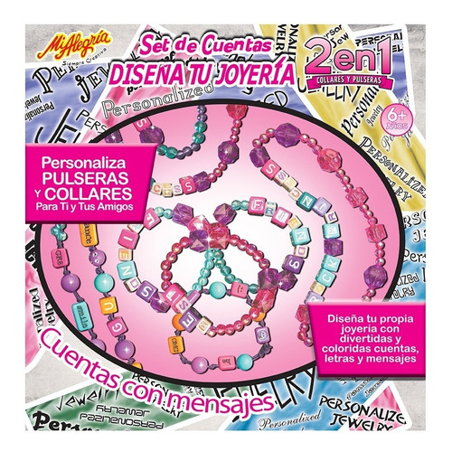 Imagen 2 de 2 de Set De Cuentas Diseña Tu Joyería Mi Alegría