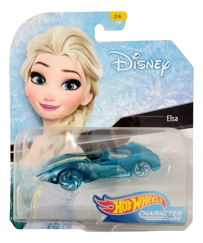 Elsa Disney Hot Wheels Character Cars Serie 1