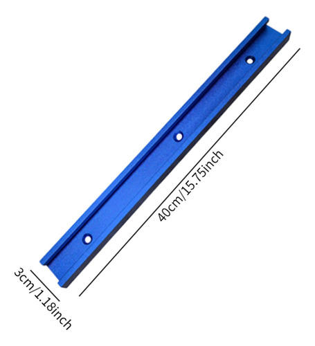 40 Cm X 3 Cm Azul