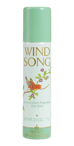 Prince Matchabelli Wind Song Deo Para Mujer, 2.5 Onzas / 2.5
