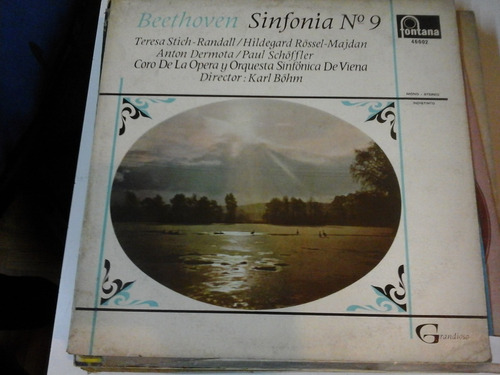 Vinilo 5487 - Beethoven - Sinfonia N° 9 - Fontana