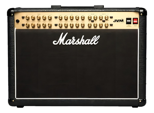 Amplificador Marshall JVM JVM410C Valvular para guitarra de 100W cor preto/dourado 220V