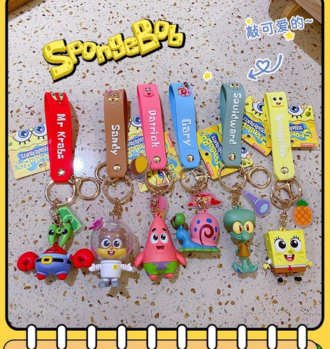 Llavero Nickelodeon Bob Esponja Personajes