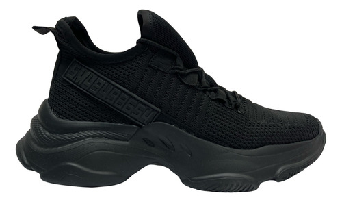 Tenis Comodo Deportivo Black Ghost Negro Total