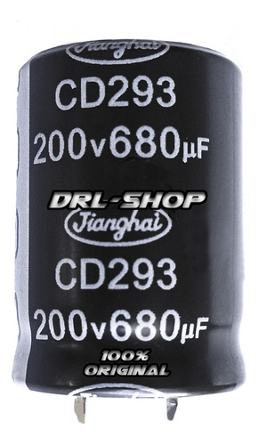 Capacitor Eletrolitico 680uf 200v = B43845-a2108-m