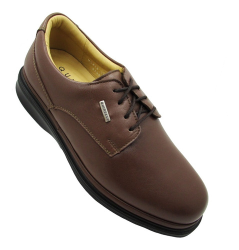 Quirelli Zapato Borg Dress Casual 700801 Brandy Piel Borrego