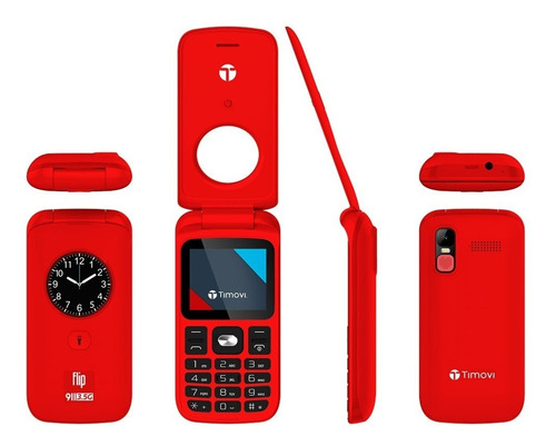 Teléfono Folder Timovi Oficial Flip 911 - 3.5g