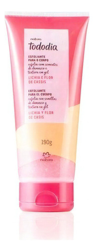 Gel Exfoliante Corporal Lichia Y Flor De Casis Natura