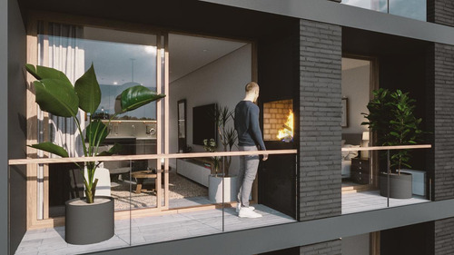 Lencke Vende - En Construccion, Departamento En Duplex Con Gran Terraza Propia, Coch. Opcional