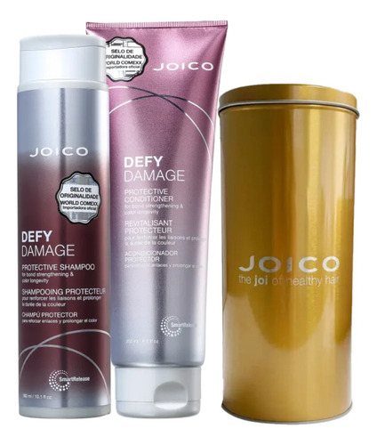 Joico Kit Defy Damage Shampoo E Cond + Presente Exclusivo