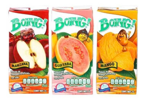Boing Surtido De 1l (12piezas)