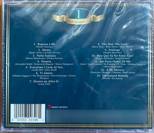 Cd - Il Divo / Los Numero 1. Compilación (2013)