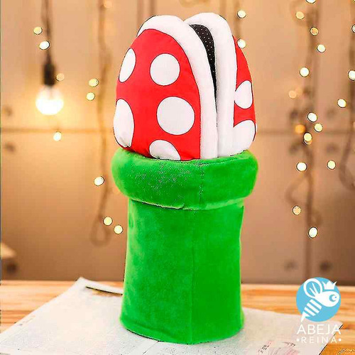 Pantuflas Mario Bross Nintendo Planta Carnívora
