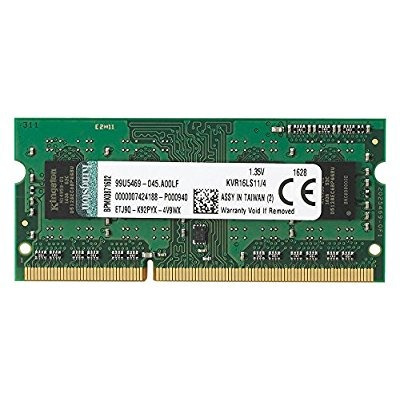 Kingston Technology 4gb 1600mhz Ddr3l Pc3-12800 1.35v No Ecc