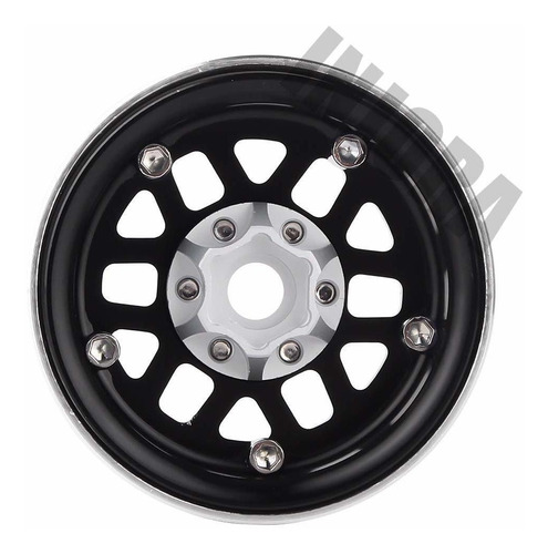 Injora 1,9 Trx4 Beadlock Ruedas Para Rc Rock Crawler Axial T
