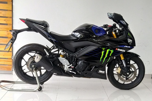 Imagem 4 de 9 de Yamaha Yzf R3 Monster 2021 Preta Tebi Motos