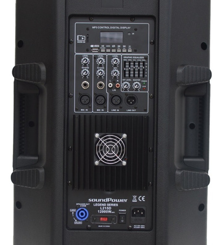 Imagen 4 de 9 de Cabina Activa 15 Sounpower Legend L215d