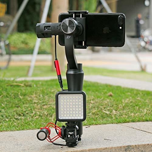 Ulanzi Pt-3 Triple Cold Shoe Gimbal Micrófono Mount Extenst