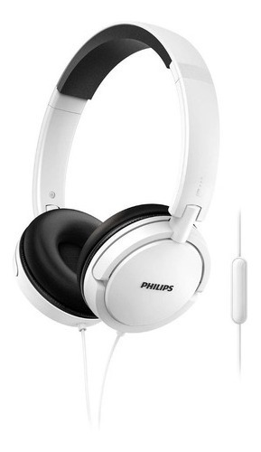 Auriculares Philips Shl5005 Blanco Con Microfono Llh 