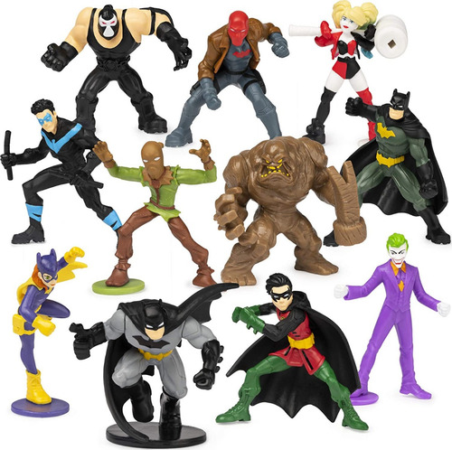 Batman Mini Figuras Spin Master 2 Piezas