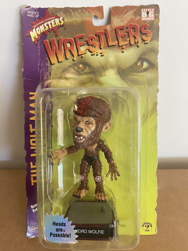 Universal Monsters Little Big Heads Luchadores -set De 6
