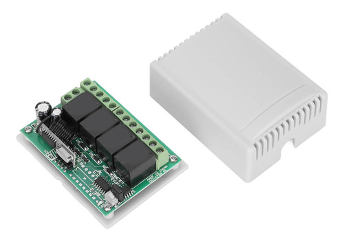 Imagen 4 de 6 de Interruptor De Relé De Control Remoto De 4 Canales Dc 12v 43