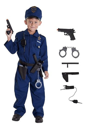Disfraz Policia Para Niños Y Niñas