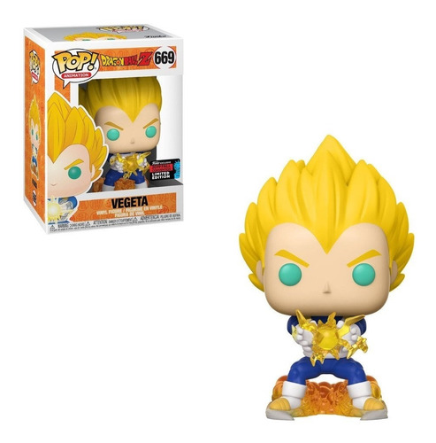 Funko Pop Dragon Ball Z Vegeta  #669 Edic Especial Original