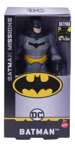 Muñeco Batman Missions 15cm Mattel Dc Original!!