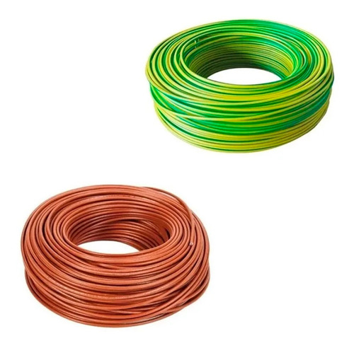 Cable Unipolar Normalizado 6mm Iram 2183 X2 Rollos Colores