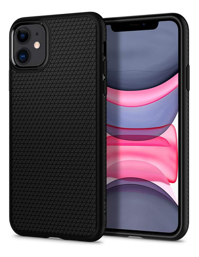 Spigen Liquid Air Armor Diseñado Para iPhone 11 (2019) Negro