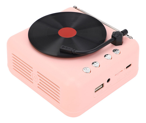 Altavoz Estilo Tocadiscos Retro Hifi Con Calidad De Sonido B