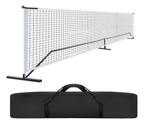 Juego De Red De Pickleball Portátil, Red Deportiva De Negro