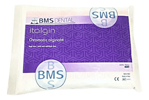 Alginato Bms Italgin Cromático 450g Odontología Dental