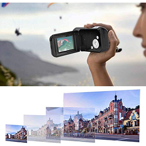 Cámara De Video, 16x Hd 1080x720, Pantalla Lcd Tft De ...