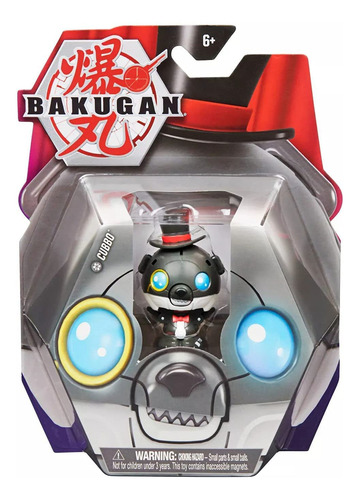 Bakugan 2021 Darkus Cosplay Magician Cubbo 2 Pulgadas Core F