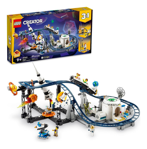 Lego Creator Montaña Rusa Espacial 3 En 1 31142