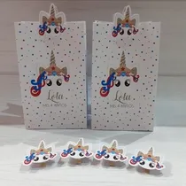 Comprar Bolsitas Golosineras Personalizadas - Unicornio Maravilla