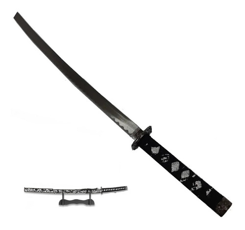 Katana Espada C/base Srpg Katanas Japonesas Wakizashi 80cm