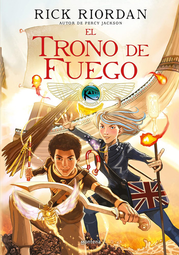 Libro: El Trono De Fuego. Novela Gráfica The Throne Of Fire: