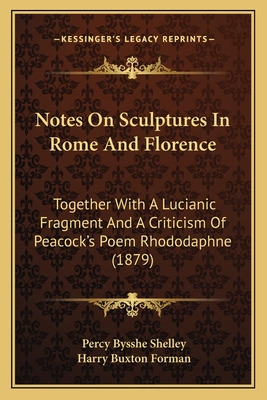 Libro Notes On Sculptures In Rome And Florence: Together ...