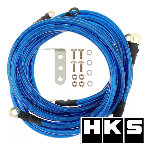Kit Cables A Tierra Grounding Auto Universal Tuning