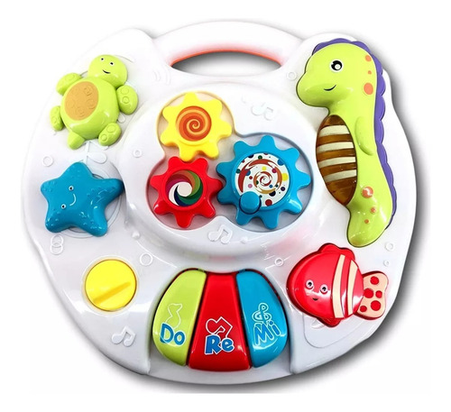 Centro Actividades Juego Aprendizaje 2en1 Forma Mesa Bebe La
