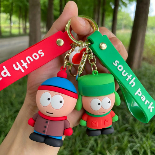 Quatro Chaveiros Kit Completo Com 4 Personagens South Park Cor Multicolorido