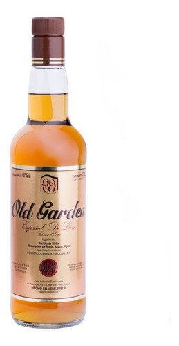 Licor Seco De Whisky Old Garden Botella 0,70lts 700ml Cln