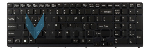 Teclado Para Sony Vaio Sve1713e1ew Sve1711j1ew Layout Us