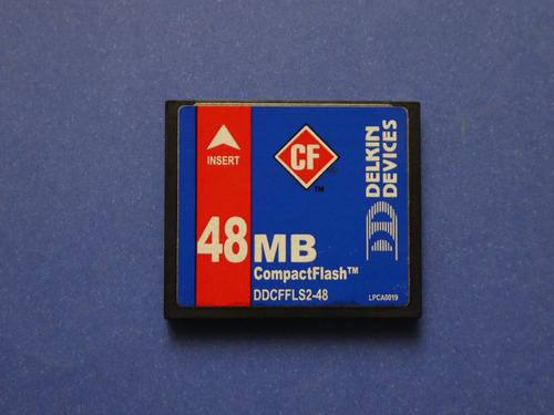 Compact Flash Delkin Devices  48 Mb. ( Usado Y Operativo )