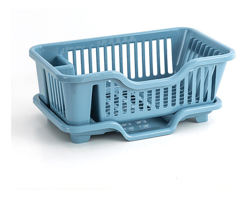Utensilios De Cocina Escurridor Rack Utensilio Azul