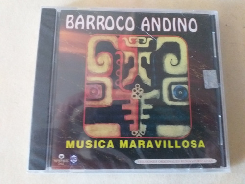Cd Barroco Andino/  Musica Maravillosa